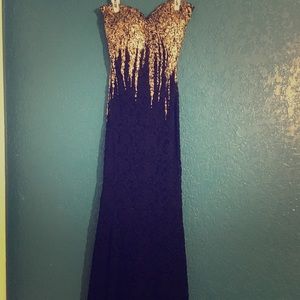 A prom dress